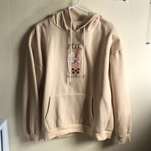 Boba tea hoodie, unworn and from Instagram. Very soft!